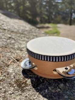 Baby Mini Wooden Tambourine