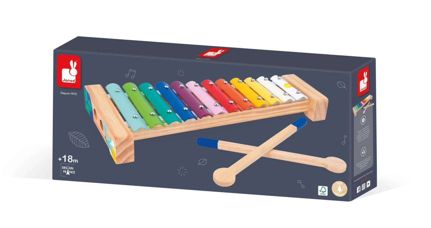 Janod Musical Forest Xylophone 5 Janod Musical Forest Xylophone - Image 5