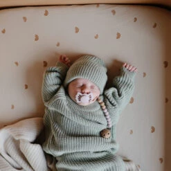 Mushie Stretchy Bassinet Sheet 12 Mushie Stretchy Bassinet Sheet -Tiny Baby Essentials Store flat lay may24 30 scaled 1