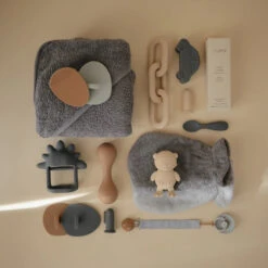 Mushie Links Teether -Tiny Baby Essentials Store flat lays last september 61 808065ab e990 49e5 819c af4f50b5d3a0