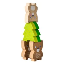 HABA Forest Friends Stacking Toy 19 HABA Forest Friends Stacking Toy -Tiny Baby Essentials Store forest friends stacking toy 306705 19