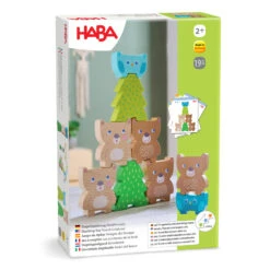 HABA Forest Friends Stacking Toy 25 HABA Forest Friends Stacking Toy -Tiny Baby Essentials Store forest friends stacking toy 306705 pkg