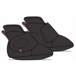 Cotton Knit Stay On Baby Boots | Shadow