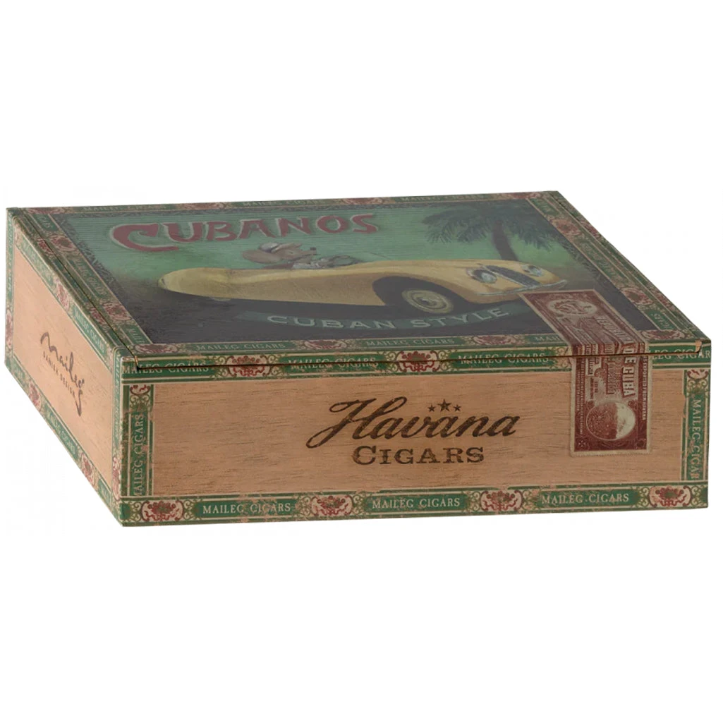 Maileg Grandma & Grandpa Mice In Cigar Box 2 Maileg Grandma & Grandpa Mice In Cigar Box - Image 2