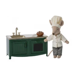 Maileg Mouse Kitchen 9 Maileg Mouse Kitchen -Tiny Baby Essentials Store green kitchen