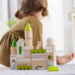 Coburg 28 Piece Wooden Building Blocks -Tiny Baby Essentials Store haba architectural blocks coburg 28 piece wooden building blocks 28746442342498