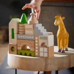 Coburg 28 Piece Wooden Building Blocks -Tiny Baby Essentials Store haba architectural blocks coburg 28 piece wooden building blocks 28746443161698