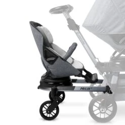 Orbit Baby Helix+ With Stroller Seat -Tiny Baby Essentials Store helix strollerseat melange grey titanium