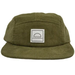 Five-Panel Cap -Tiny Baby Essentials Store hey august co cap moss corduroy 239a0115 3571 4993 bc16 9ffd83731c79