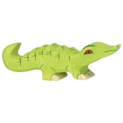 Holztiger Wooden Safari Animals 35 Holztiger Wooden Safari Animals -Tiny Baby Essentials Store holztigersmallcrocodile