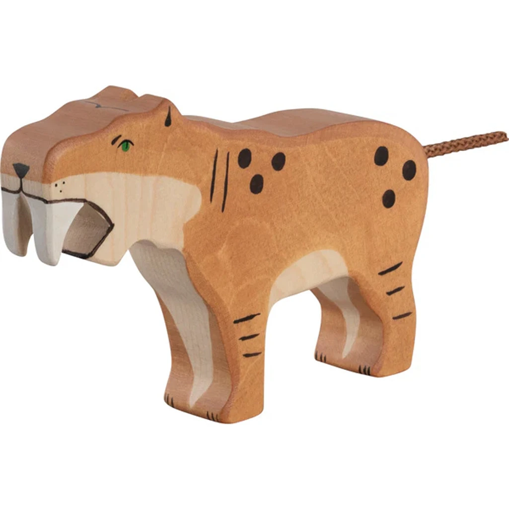 Holztiger Wooden Saber Toothed Tiger 2 Holztiger Wooden Saber Toothed Tiger - Image 2