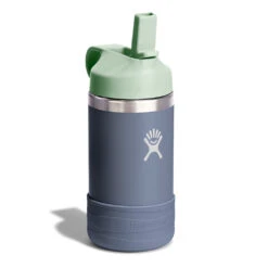 Hydro Flask Kid's Wide Mouth Water Bottle With Straw Lid -Tiny Baby Essentials Store hydro flask wide mouth 12 02