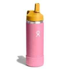 Hydro Flask Kid's Wide Mouth Water Bottle With Straw Lid -Tiny Baby Essentials Store hydro flask wide mouth 18 04