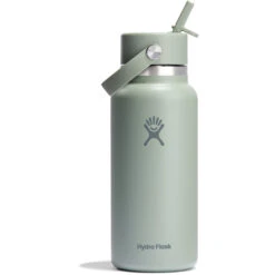 Hydro Flask Wide Water Bottle With Flex Straw Cap