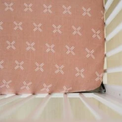 Muslin Crib Sheet | Just Peachy