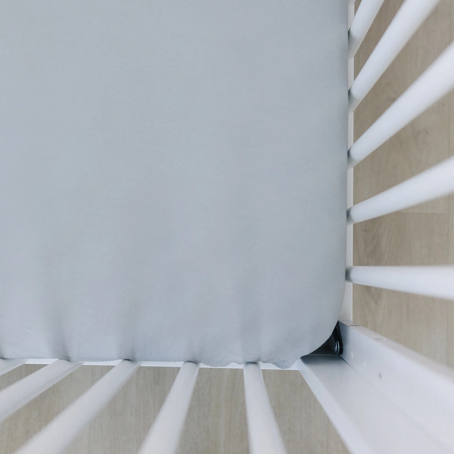 Bamboo Stretch Crib Sheet | Stone 1 Bamboo Stretch Crib Sheet | Stone