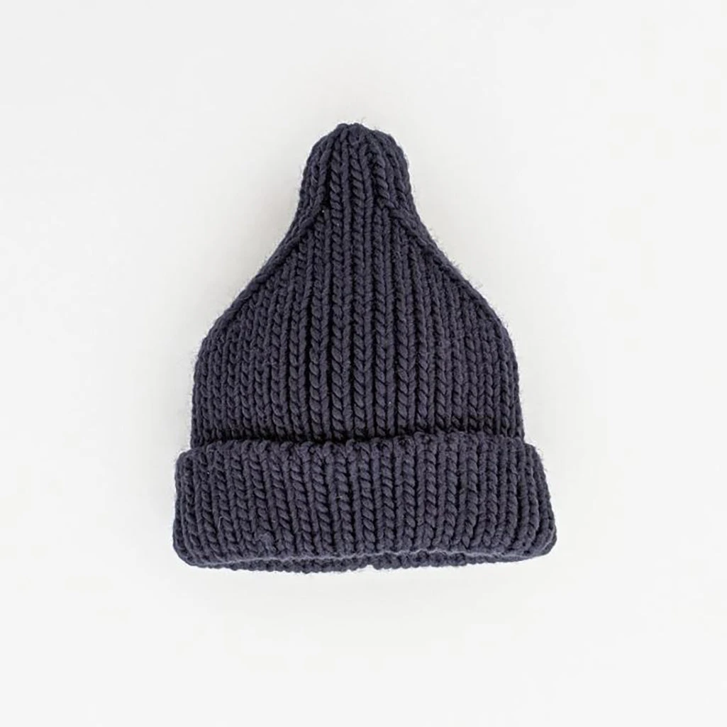 Peak Knit Beanie | Indigo 1 Peak Knit Beanie | Indigo