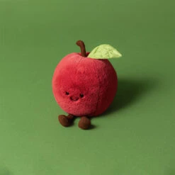 JELLYCAT Amuseables Apple 9 JELLYCAT Amuseables Apple -Tiny Baby Essentials Store jellycat amuseables apple plush toy 00