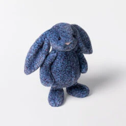 JELLYCAT Bashful Hopscone Luxe Bunny -Tiny Baby Essentials Store jellycat hopscone luxe bunny original stuffed animal bunny 00