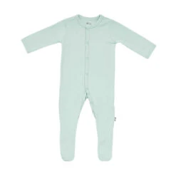 Zippered Footie | Solid Color -Tiny Baby Essentials Store kyte baby seafoam zippered footie for babiescopy cb9990d6 15e5 4192 a258 fdc50e423270