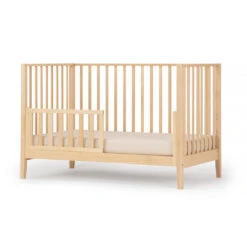 Lala 3-in-1 Convertible Crib -Tiny Baby Essentials Store lala crib ntrl toddler bed