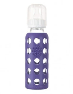 9 Oz Glass Baby Bottle 17 9 Oz Glass Baby Bottle -Tiny Baby Essentials Store lifefactory 9oz purplebaby lg matte 870 1110 matte 392 500