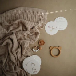 Mushie Teething Ring -Tiny Baby Essentials Store lifestyle2naturalbearteether