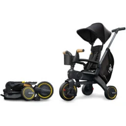 Doona Liki Trike S5 -Tiny Baby Essentials Store liki s5 nitro black 26