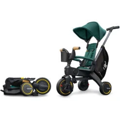 Doona Liki Trike S5 -Tiny Baby Essentials Store liki s5 racing green 18