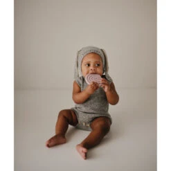 Mushie Rainbow Teether -Tiny Baby Essentials Store lilac rainbow teether