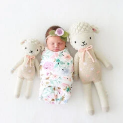 Lucy The Lamb | Pastel -Tiny Baby Essentials Store lucy lamb4