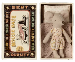 Maileg Big Sister Mouse In Matchbox -Tiny Baby Essentials Store maileg big sister matchbox mouse 1