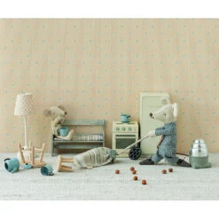 Maileg Mouse Rug -Tiny Baby Essentials Store maileg mouse striped rug 06