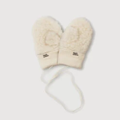 Wool Sherpa Mittens -Tiny Baby Essentials Store milk mittens