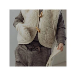 Wool Sherpa Mittens -Tiny Baby Essentials Store milk mittens3