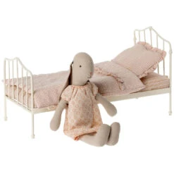 Maileg Miniature Bed 7 Maileg Miniature Bed -Tiny Baby Essentials Store mini bed purple2