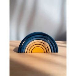 Mini Rainbow Stacker 21 Mini Rainbow Stacker -Tiny Baby Essentials Store mini rainbow ukraine