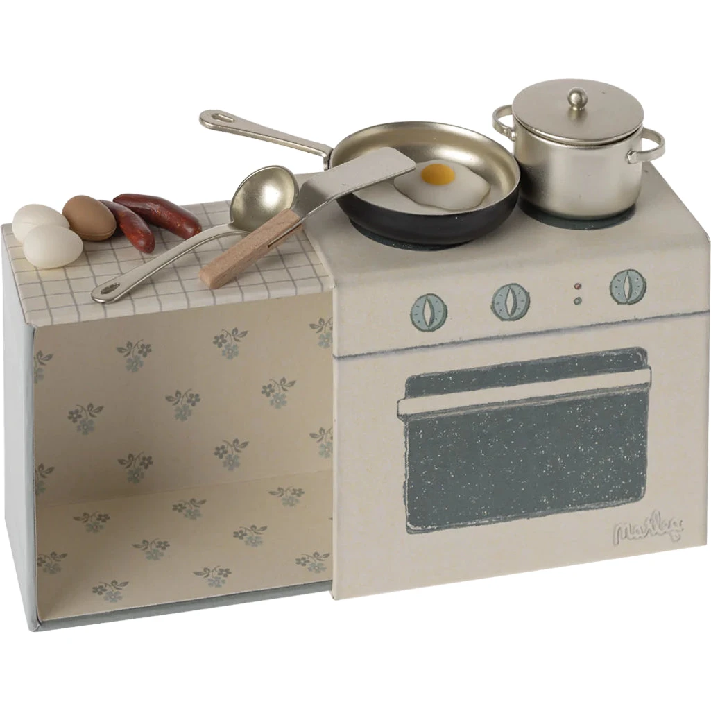 Maileg Cooking Set, Mouse 1 Maileg Cooking Set, Mouse