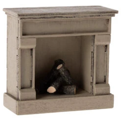 Maileg Mouse Fireplace -Tiny Baby Essentials Store mouse fireplace offwhite 01