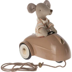Maileg Mouse Car -Tiny Baby Essentials Store mousecardarkpowder2
