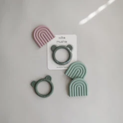 Mushie Rainbow Teether -Tiny Baby Essentials Store mushie teethers 2285b7cf 1155 42ea aa14 ee203e30b310
