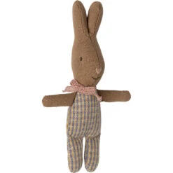 Maileg MY Rabbit -Tiny Baby Essentials Store myrabbitrose bluecheck