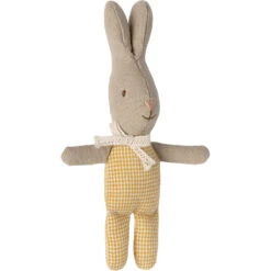Maileg MY Rabbit -Tiny Baby Essentials Store myrabbityellowcheck