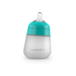 Nanobébé US Flexy Silicone Baby Bottle -Tiny Baby Essentials Store nanobebe teal single flexy silicone baby bottle 15276068732970