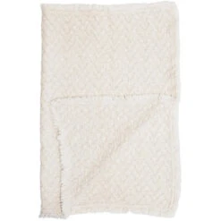 Oatmeal Boho Knit Blanket