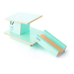 Santa Monica Tower -Tiny Baby Essentials Store pier santa monica teal side