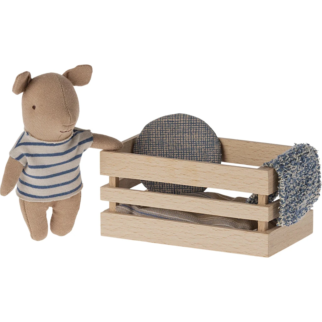 Maileg Baby Pig In Box 2 Maileg Baby Pig In Box - Image 2