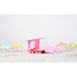 Santa Monica Tower -Tiny Baby Essentials Store pink lifestyle beach