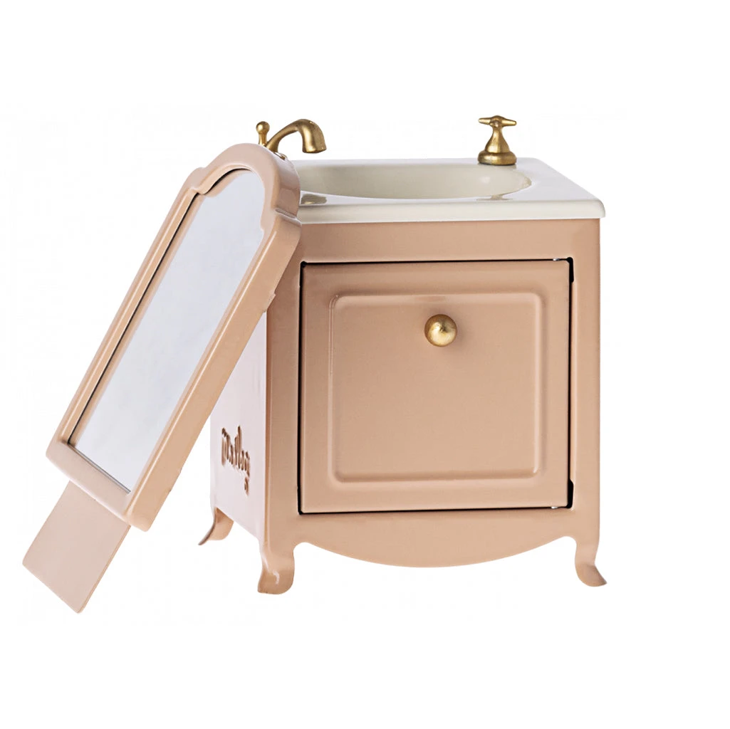 Maileg Mouse Sink With Mirror 2 Maileg Mouse Sink With Mirror - Image 2