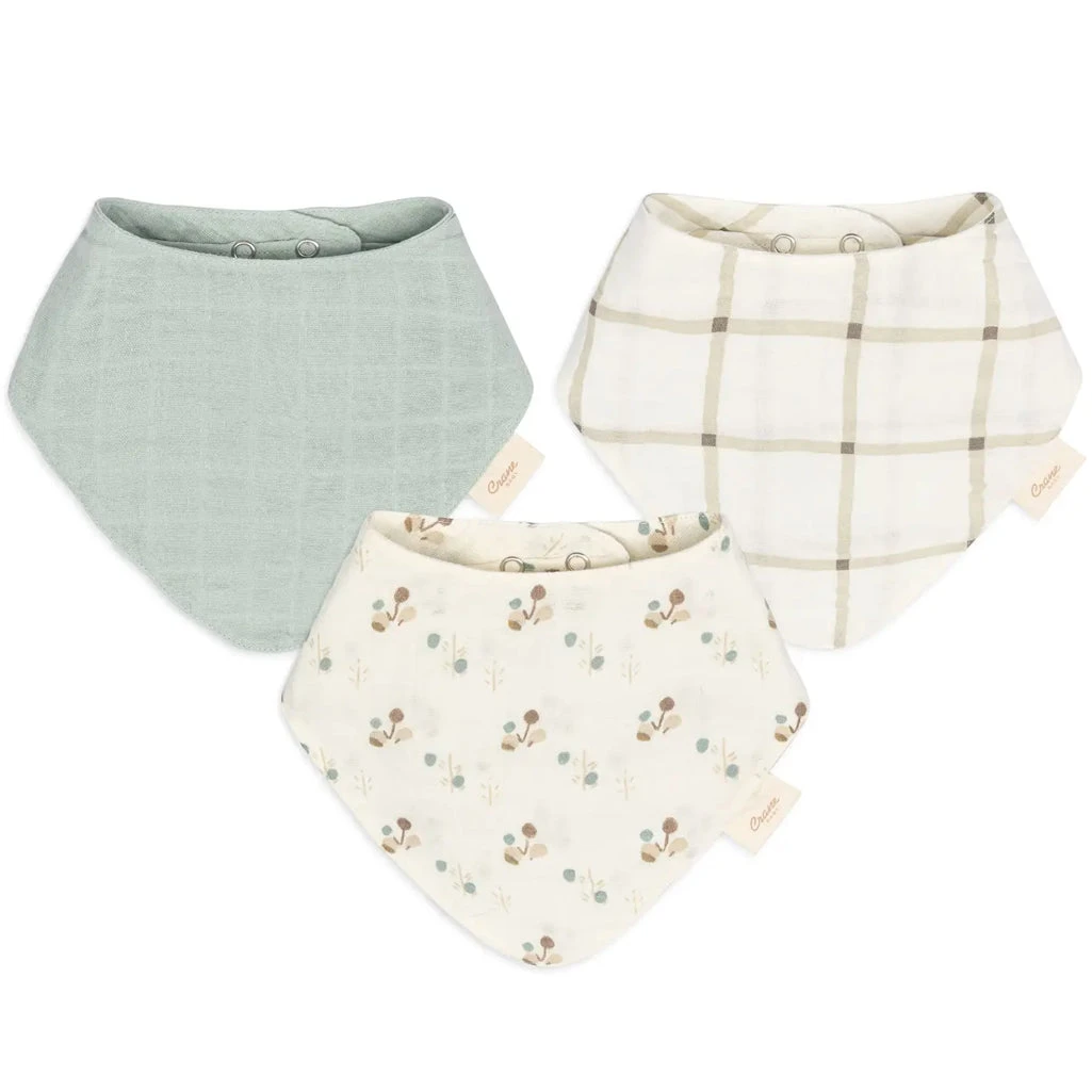 Poppy Organic Cotton Bib Set 1 Poppy Organic Cotton Bib Set